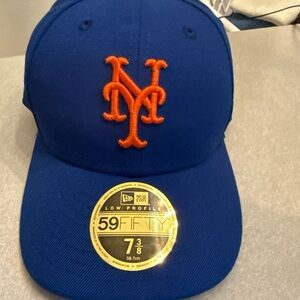 New Era Royal Blue and Orange NY Mets 59FIFTY Hat